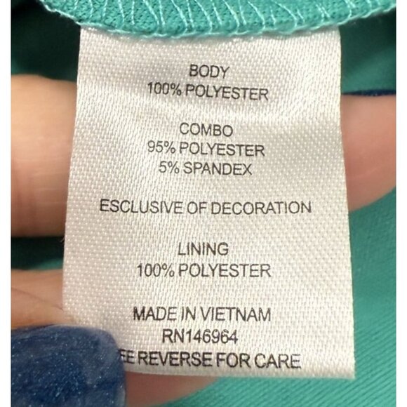 Robbie Bee Sleeveless Tropical Halter Necklace Dress Breezy Resortwear 12… - Picture 6 of 8